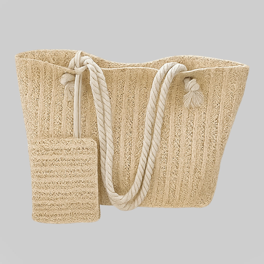 Renata – Bolsa de fibra con diseño versátil y elegante