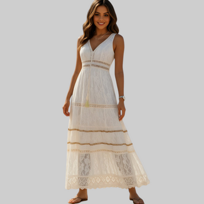 Nicolina – Vestido Maxí Boho