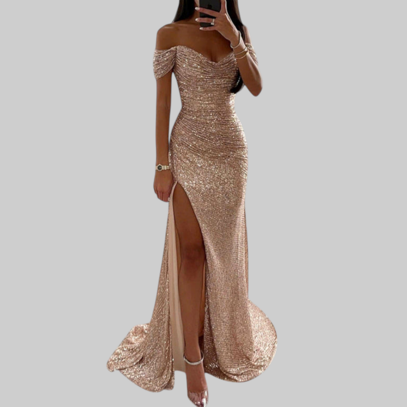 Agnese – Vestido de verano sin hombros