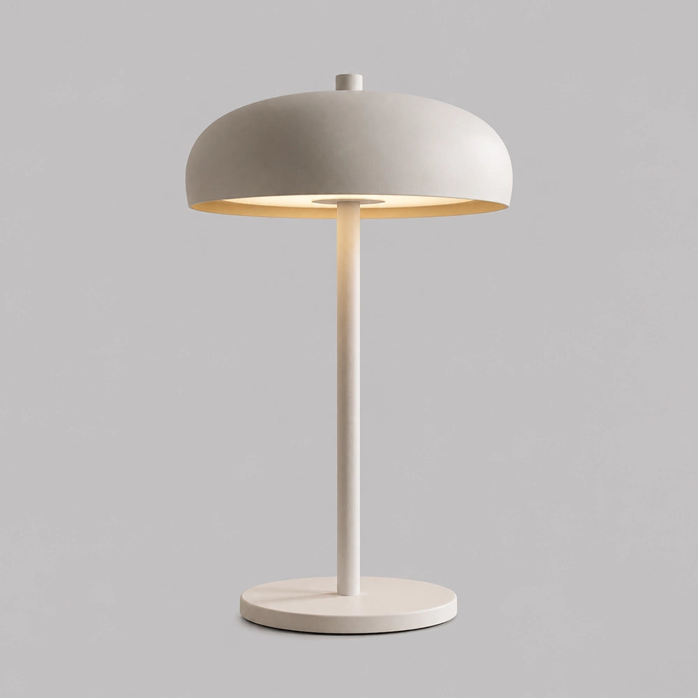 Lámpara de Mesa Inalámbrica LED Regulable con Cuerpo de Hierro