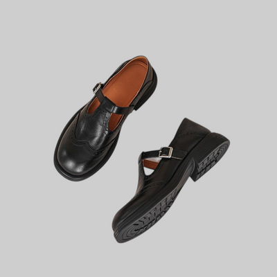 Verda - Elegantes zapatos de piel