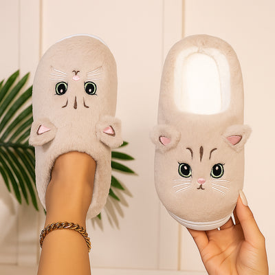 Miau Comfort – Zapatillas Felpudas de Gatito