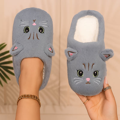 Miau Comfort – Zapatillas Felpudas de Gatito
