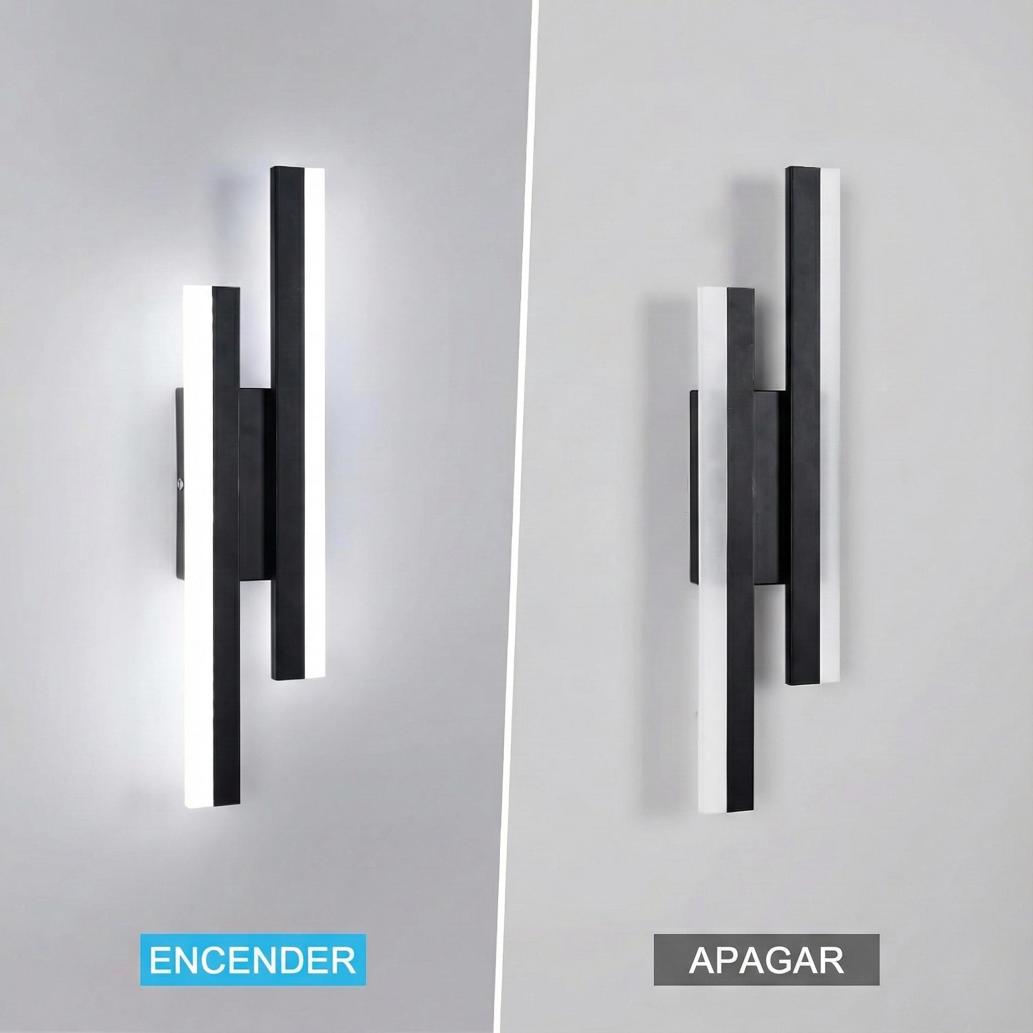 Lámpara de Pared Acrílica LED