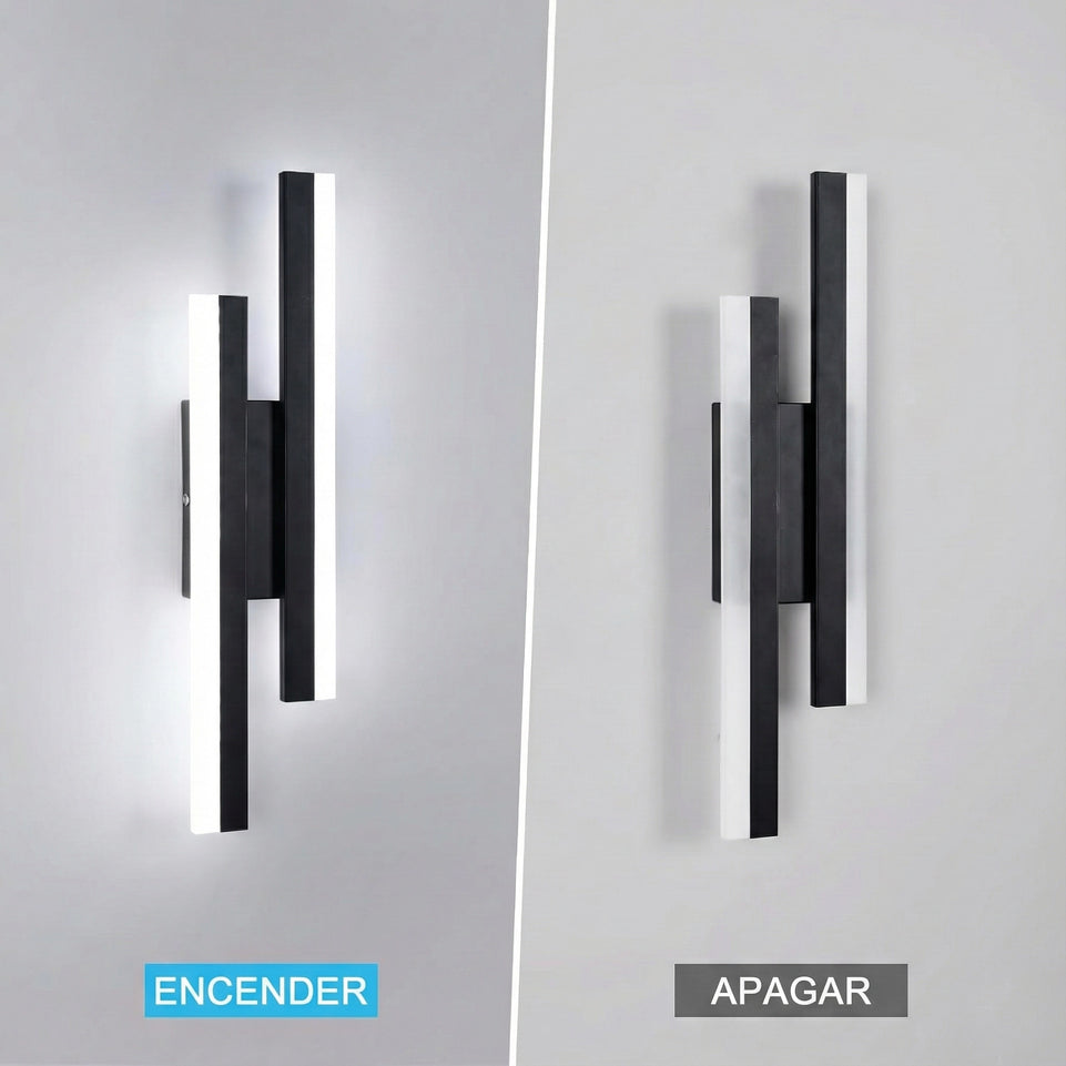 Lámpara de Pared Acrílica LED